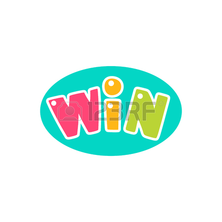 450x450 Win Congratulations Sticker With Bubble Design Template For Video