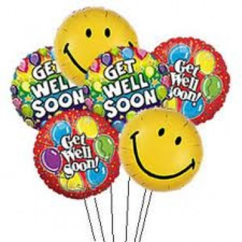 800x800 Get Well Balloon A Gram Smiley Face