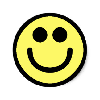 324x324 Big Smiley Face Stickers Zazzle.co.uk