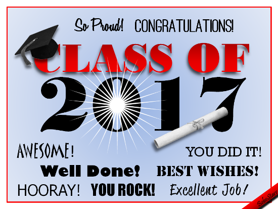 550x413 Class Of 2017! Free Graduation Party Ecards, Greeting Cards 123