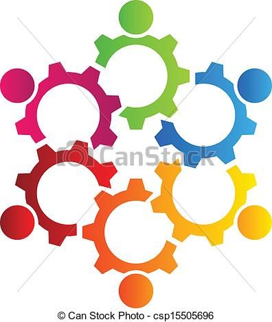 396x470 Meeting Clipart Cooperation