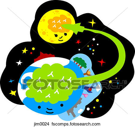 450x424 Drawings Of Connection Between Sun And Earth Jim0024