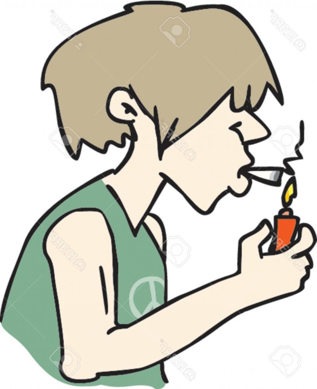 1024x1257 Hd Smoking Clipart Library