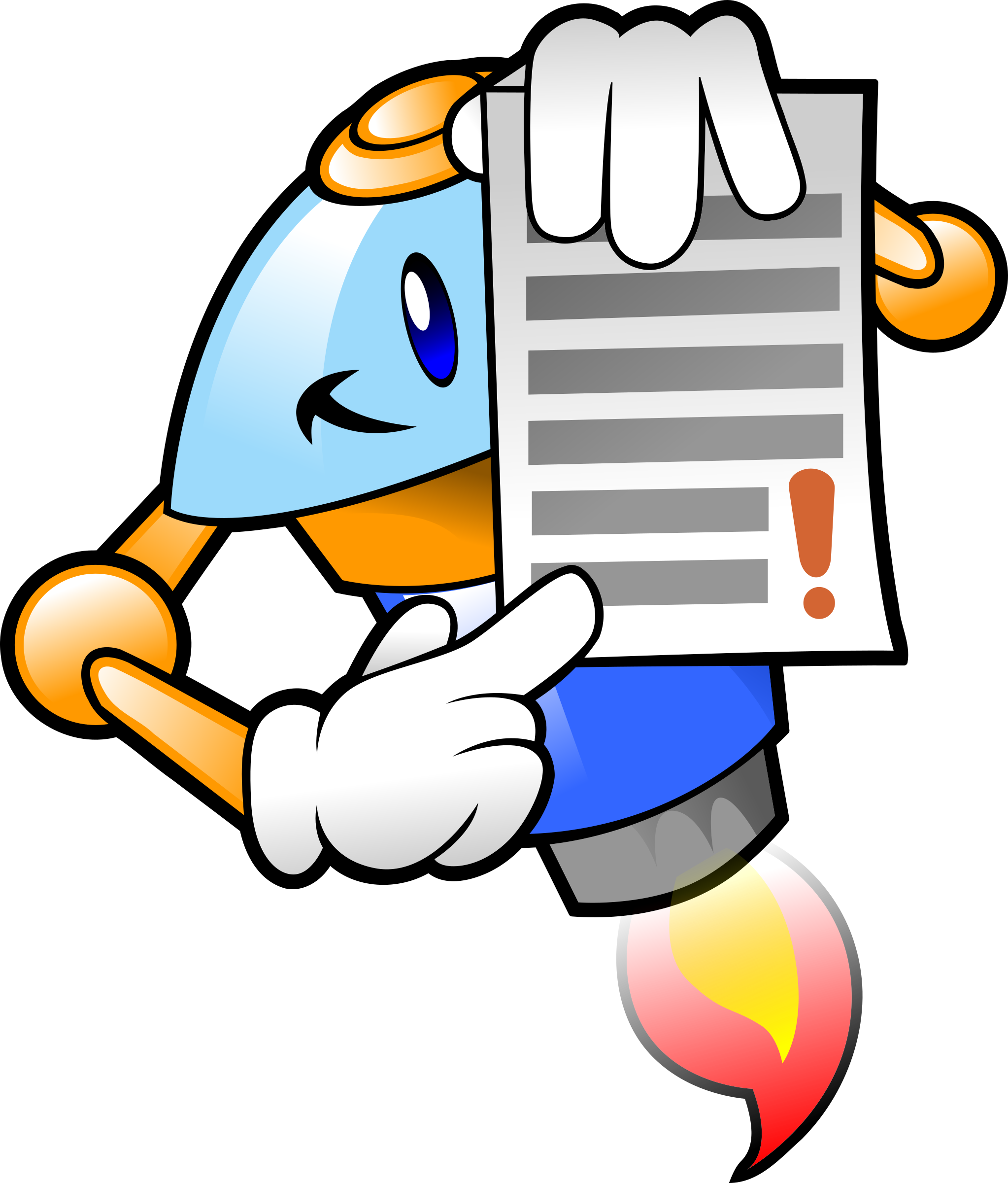 2046x2400 Unknown Clipart Responsible Student