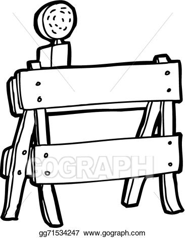 366x470 Barrier Clipart Black And White