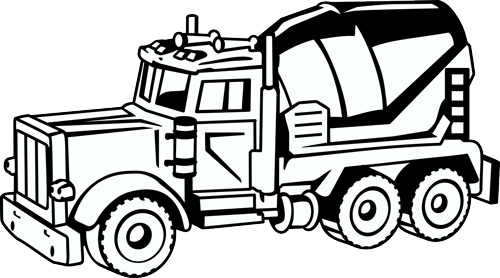 500x278 New Construction Vehicle Clip Art For Custom T Shirt Design