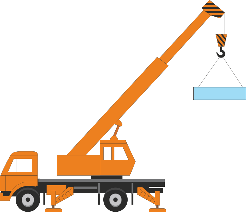 800x689 Machine Clipart Construction Crane