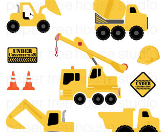 340x270 Construction Clipart Etsy