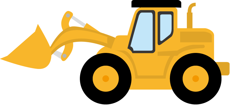 789x361 Excovator Clipart Bulldozer
