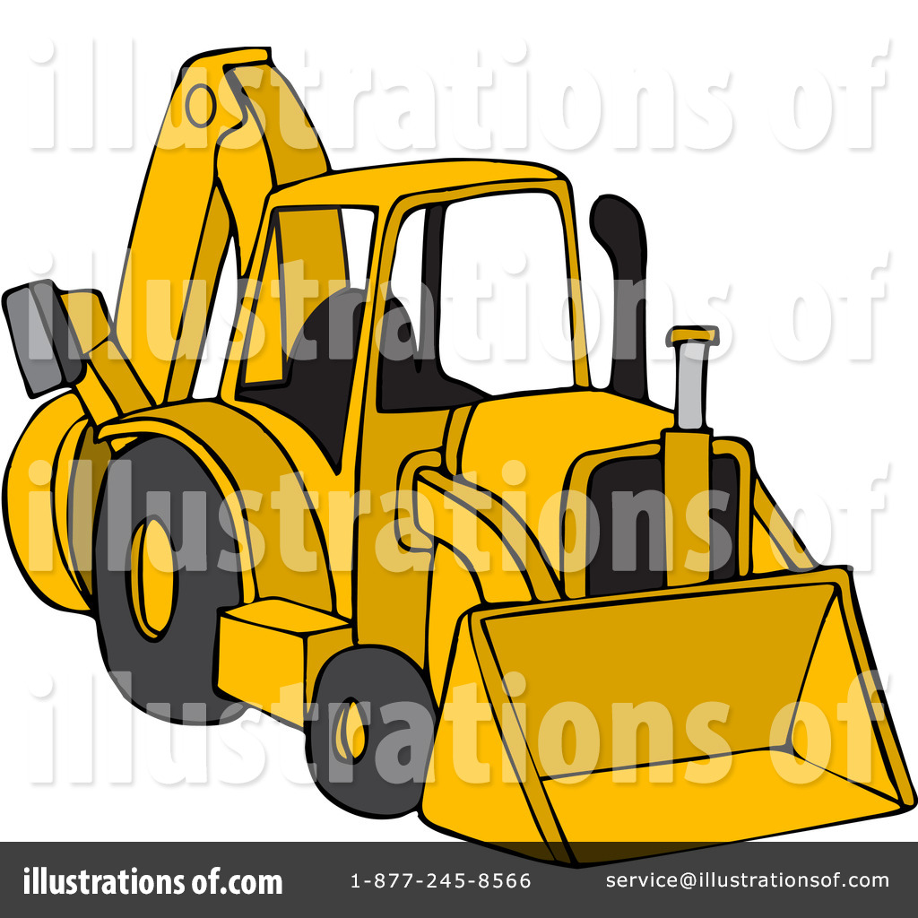 1024x1024 Backhoe Clipart