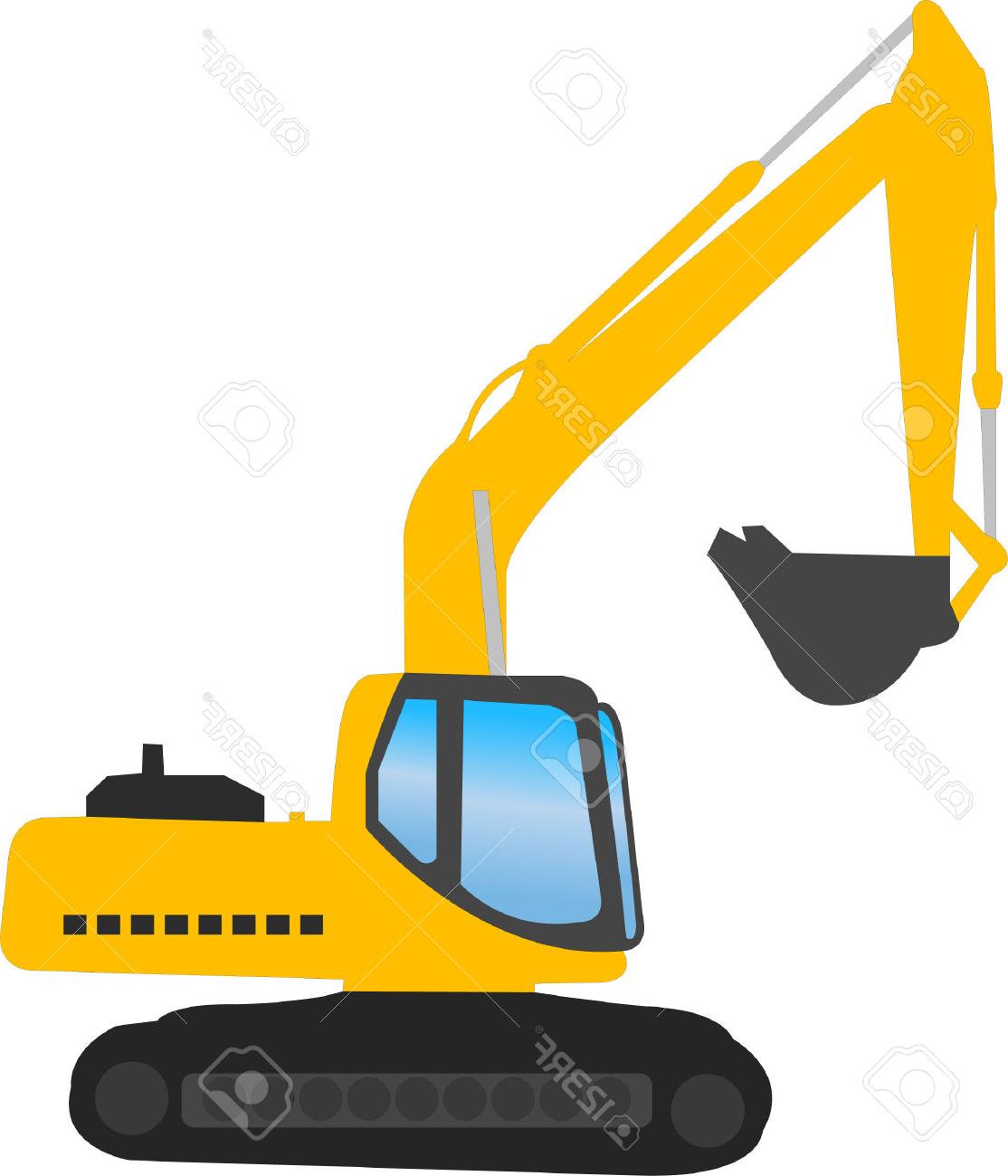 1114x1300 Best Free Excavator Vector Stock Digger Construction Design