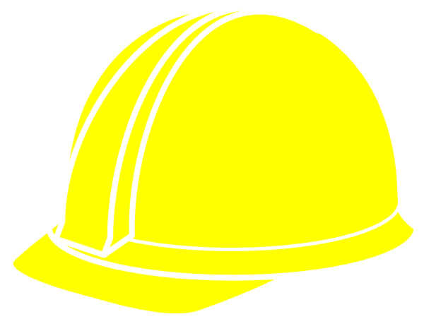 600x462 Yellow Hard Hat Clip Art