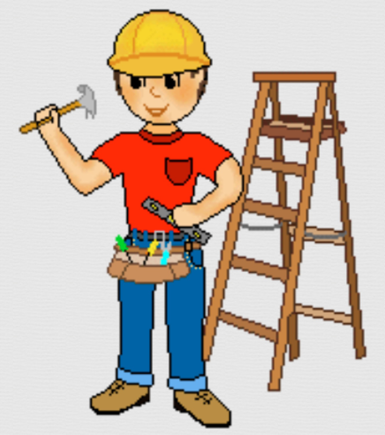 1315x1483 Free Construction Worker Clipart Image