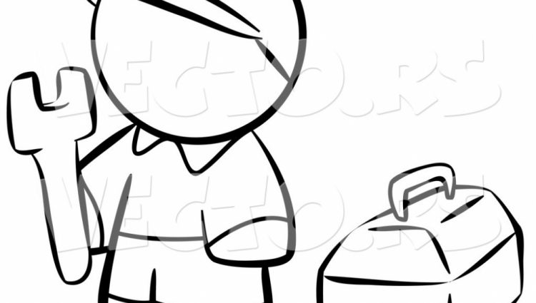 750x425 Construction Tools Coloring Pages Clipart Panda