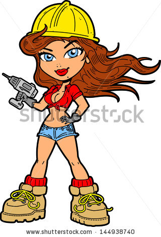 320x470 Women Clipart Construction Worker