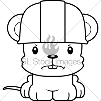 325x325 Cartoon Angry Construction Worker Bear Gl Stock Images