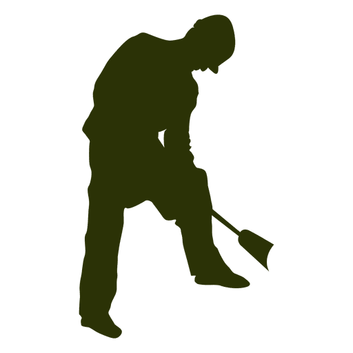 512x512 Construction Worker Silhouette