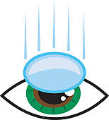 154x170 Contact Lens Clip Art