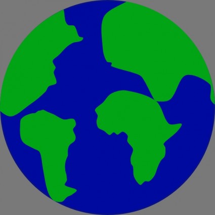 425x425 Continents Clip Art Download
