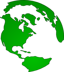 264x297 Continents Clip Art