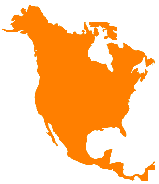 516x596 North America Continent Clipart