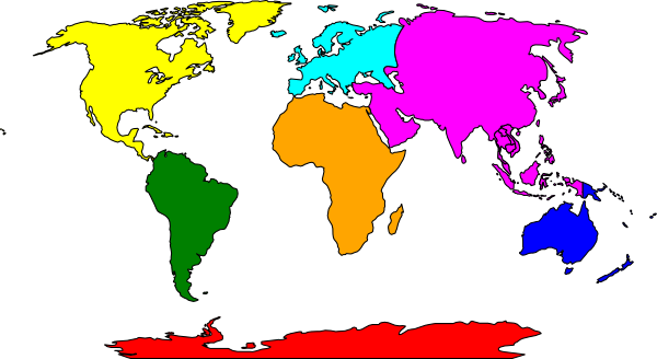 600x328 Continent Clipart