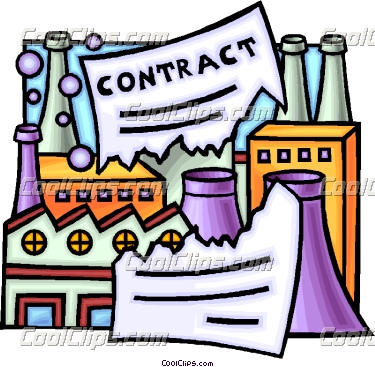 375x367 Contracts Clipart