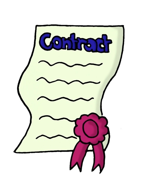 511x636 Clipart Contract