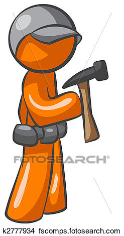 247x470 Drawings Of Orange Man Contractor K2777934