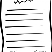 200x200 Free Clipart Contract