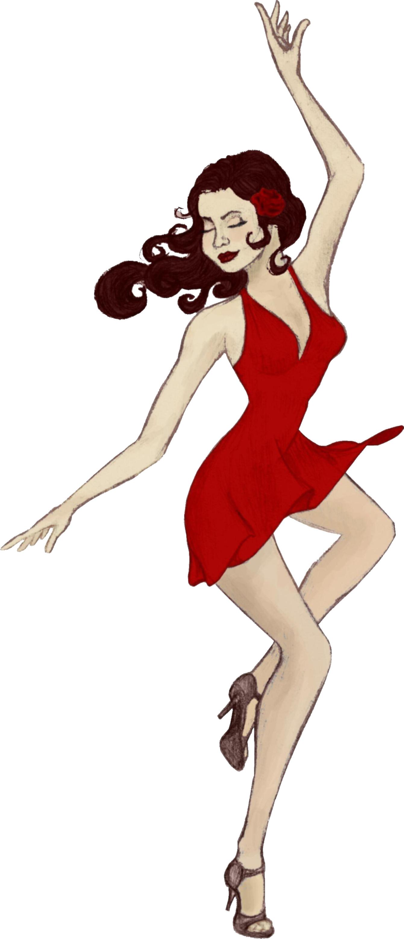1341x3112 Latin Clipart Salsa Dancing
