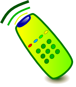 264x299 Remote Control Clip Art