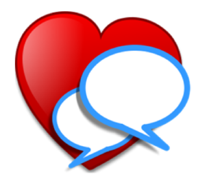 299x276 Heart To Heart Conversation Clip Art