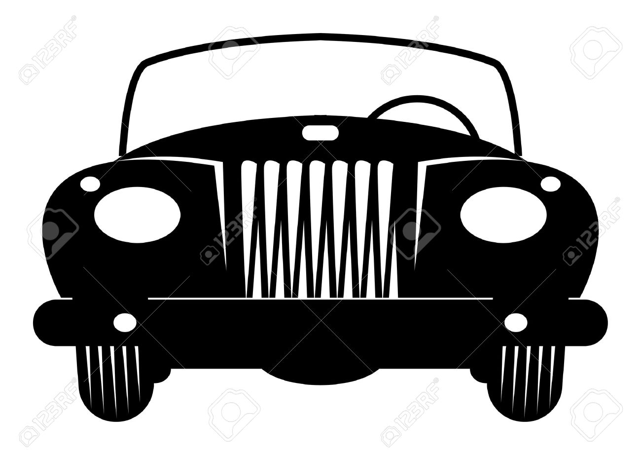 1300x922 Classic Car Clipart Grill