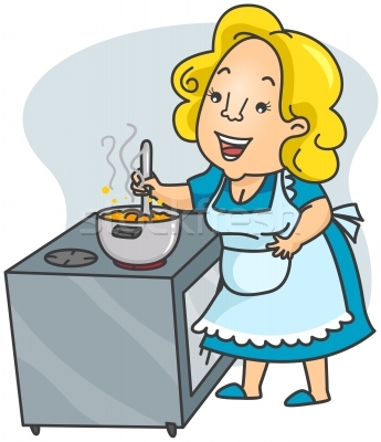 345x400 Pancake Clipart Cook Dinner