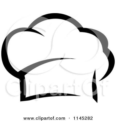 450x470 Chef Hat Black And White Clipart