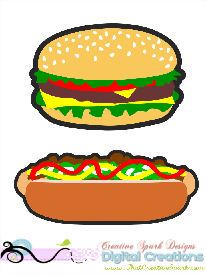 721x961 Cookout Food Svg, Dxf, Png Image Collection For Die Cutting