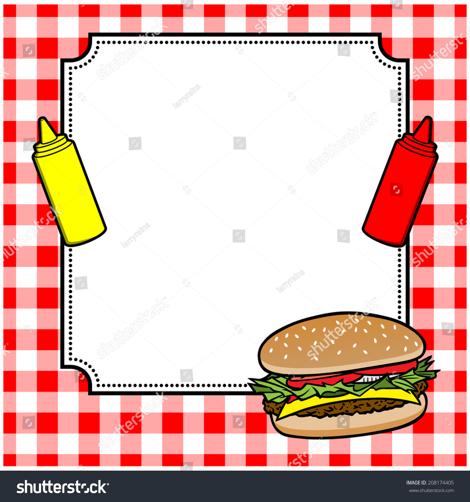 1500x1600 Hamburger Clipart Cookout