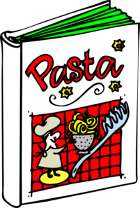 201x297 Pasta Cookbook Clip Art