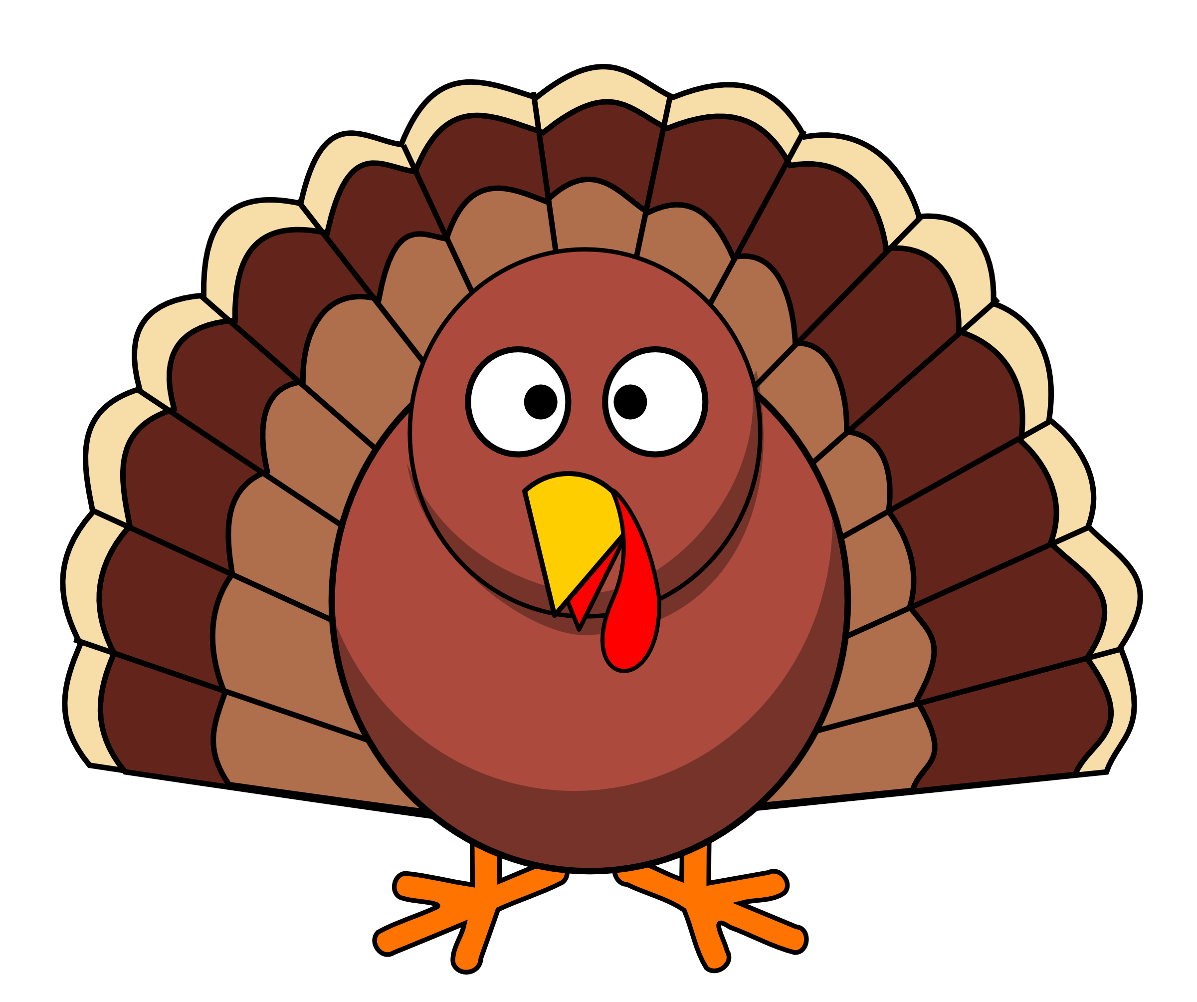 2400x2008 Thanksgiving Turkey Clip Art Happy Thanksgiving Day 5 Image 6