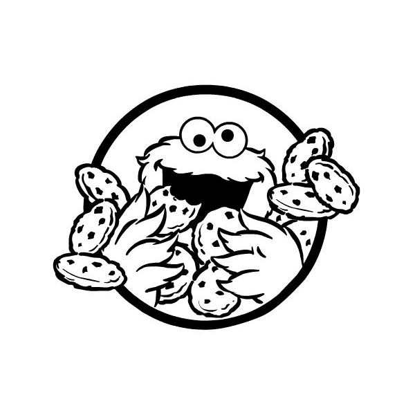 600x600 Cookie Monster Clip Art Free Clipart Images 6