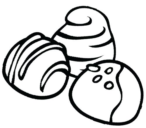 500x439 Cookie Coloring Page
