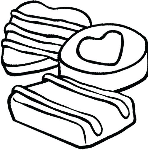 500x506 Cookie Coloring Pages