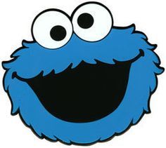 236x211 Cookie Monster Face Template Clipart Panda