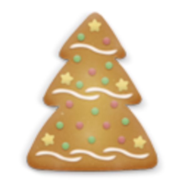 600x600 Free Christmas Cookie Clipart