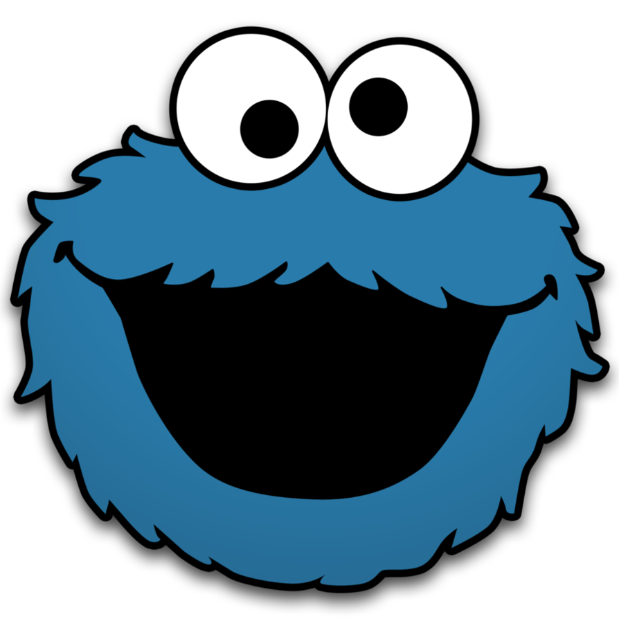 894x894 Free Cookie Monster Clipart Image