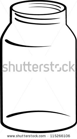 261x470 Empty Cookie Jar Clip Art