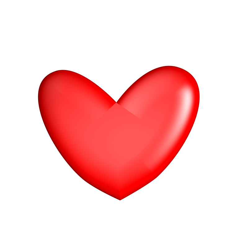 800x800 Heart Clipart
