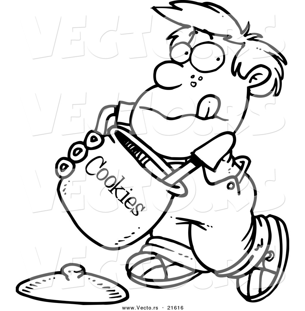 1024x1044 Cookie Clipart Child Stealing