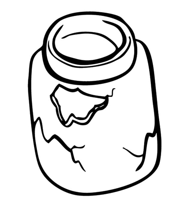 600x701 Drawn Jar Cookie Jar